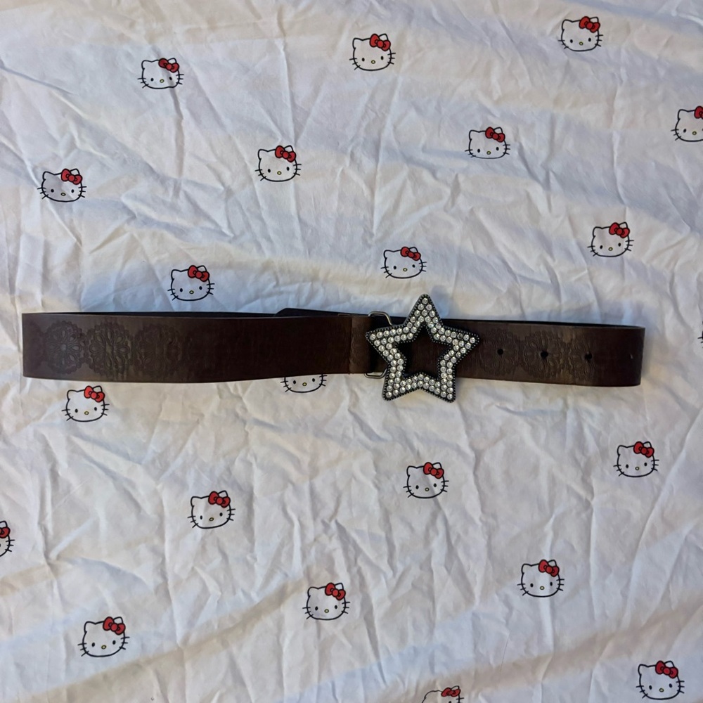 Star Buckle Belt